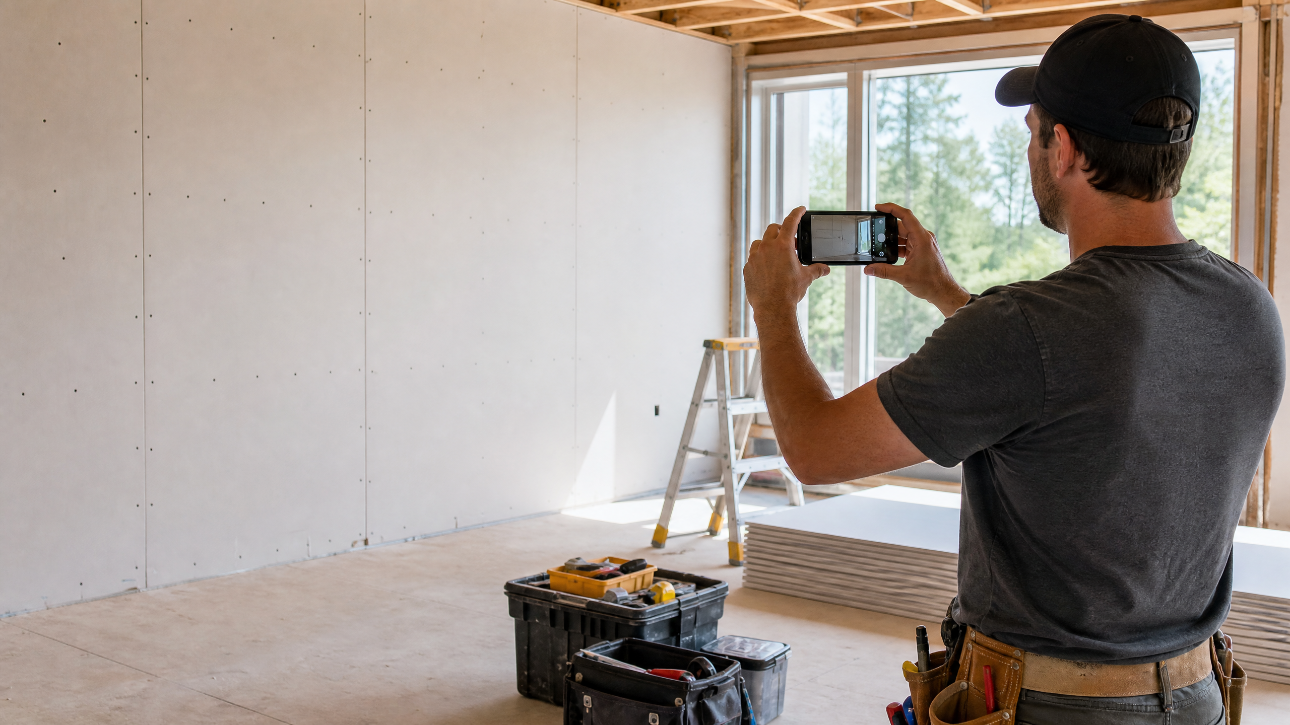 Baustellen-Dokumentation für Social Media im Handwerk